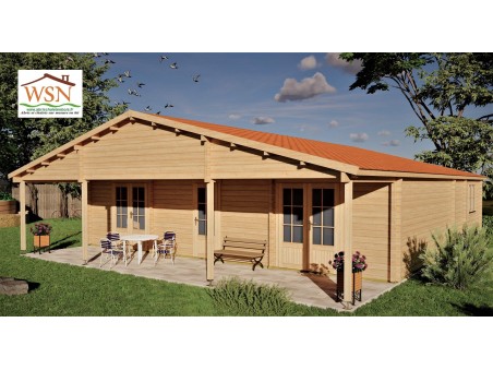 Bungalow en bois Finistère 100m2 WS 778