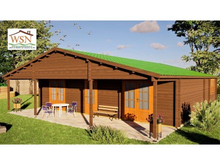 Bungalow en bois Finistère 100m2 WS 778