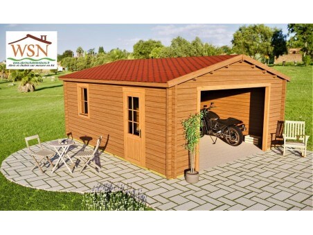 Garage 30m2 sans porte 5000x6000-passage 3000 | WSN