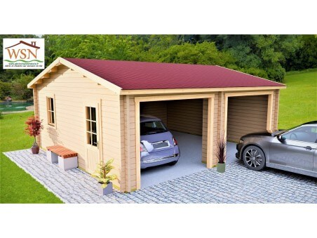Garage 39m² Dim. 6500x6000-44 passages 2x 2400x2000 | WSN
