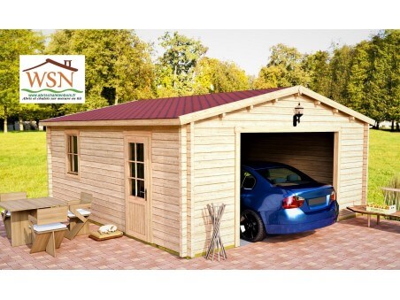 Garage 33m2 sans porte 5500x6000-passage 3000