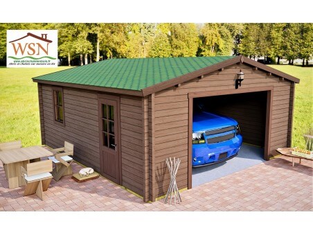 Garage 33m2 sans porte 5500x6000-passage 3000