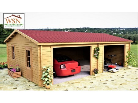 Garage 54m² Dim. 9000x6000-44 passages 2x 3000x2000