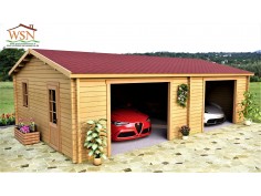 Garage 54m² Dim. 9000x6000-44 passages 2x 2400x2000