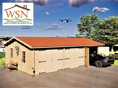 Garage 57m² (9500X6000-44mm) | WSN