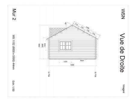 Bungalow en bois Vosges par WSN