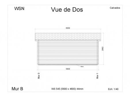 Bungalow en bois CALVADOS 25m2 WS545 par WSN