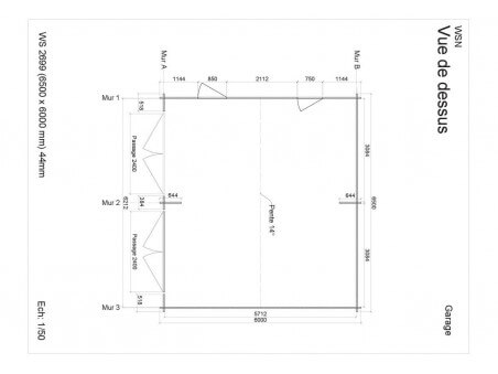 Garage 39m2 WS2699 par WSN