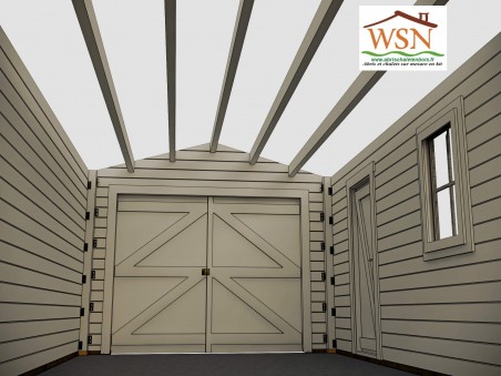 Garage 18m² Dim. (3500X5200-44mm) par WSN