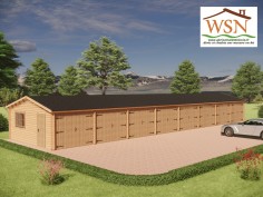 Garage en bois WS 717 par WSN
