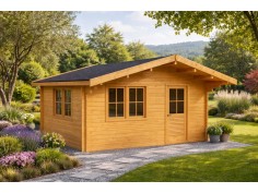 Bungalow en bois  VAR 25m² Dim. (5000X5000-44mm)
