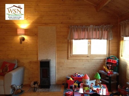 Bungalow en bois VOSGES 25,8m2 WS1141 | WSN