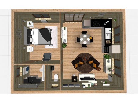 BRIVE 43m² (7678X5678-70mm) WS4980