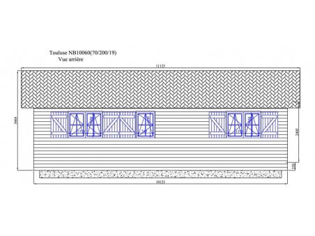 TOULOUSE 60m² (10000X6000-70mm) WS5147