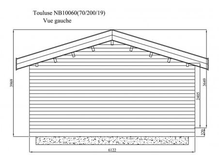 TOULOUSE 60m² (10000X6000-70mm) WS5147