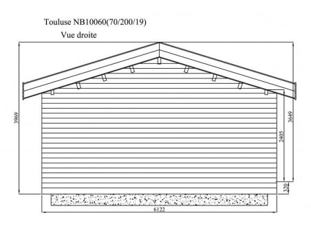 TOULOUSE 60m² (10000X6000-70mm) WS5147