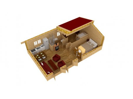 TOULOUSE 60m² (10000X6000-70mm) WS5147
