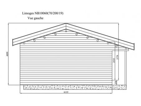 LIMOGES 60m² (10000X6000-70mm) WS5247