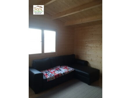 Bungalow en bois  CALVADOS 25m² Dim.  (5600x4600-44mm)