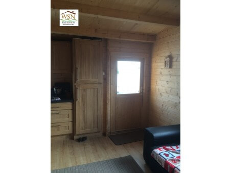 Bungalow en bois  CALVADOS 25m² Dim.  (5600x4600-44mm)