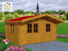 Chalet bois 6m2 200x300cm Solen de Jardin et Chalet