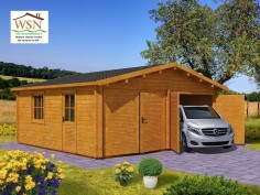 Garage en bois 36m² WS701 | WSN