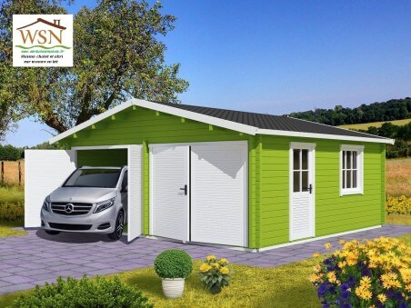 Garage en Bois 36m² WS 705 | WSN