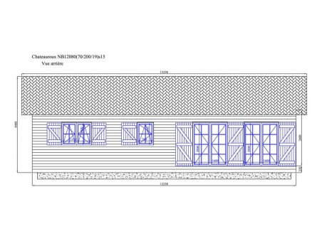 CHATEAUROUX 100m² (12258X8238-70mm) WS7257