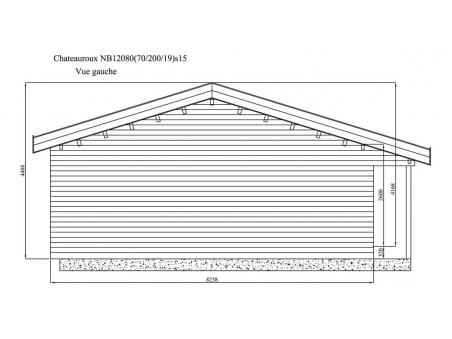 CHATEAUROUX 100m² (12258X8238-70mm) WS7257