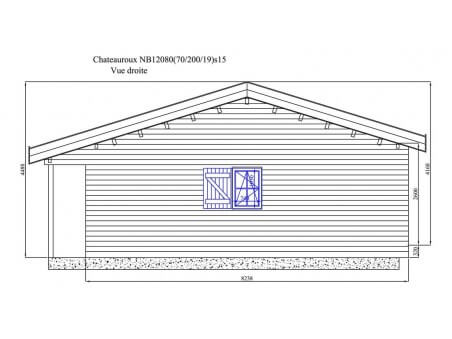 CHATEAUROUX 100m² (12258X8238-70mm) WS7257