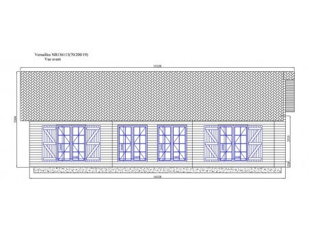 VERSAILLES 148m² (14128X11828-70mm) WS7570