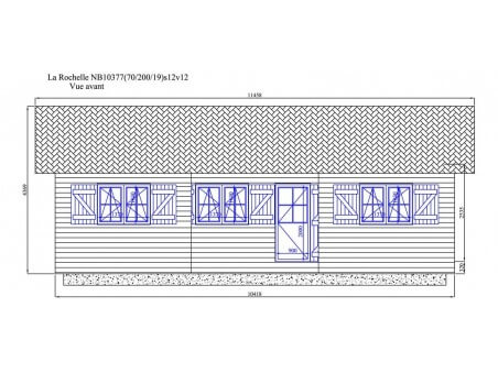 LA ROCHELLE 82m² (10418x7888-70mm) WS7627