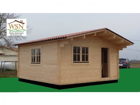 Bungalow en bois  VAR 20m² Dim. (5000X4000-44mm)