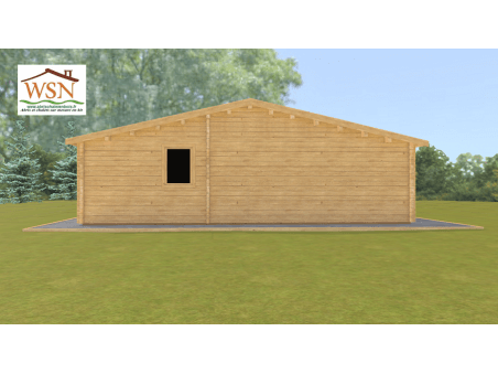 Chalet en bois  SOLOGNE Dim. (9000x8000-44mm)