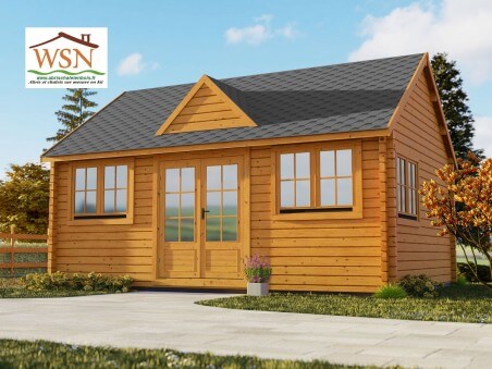 Bungalow en bois VOSGES 25,8m2 WS1141 | WSN