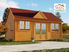 Bungalow en bois  VOSGES 36m² WS 1156 | WSN