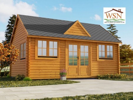 Bungalow en bois  VOSGES 36m² WS 1156 | WSN